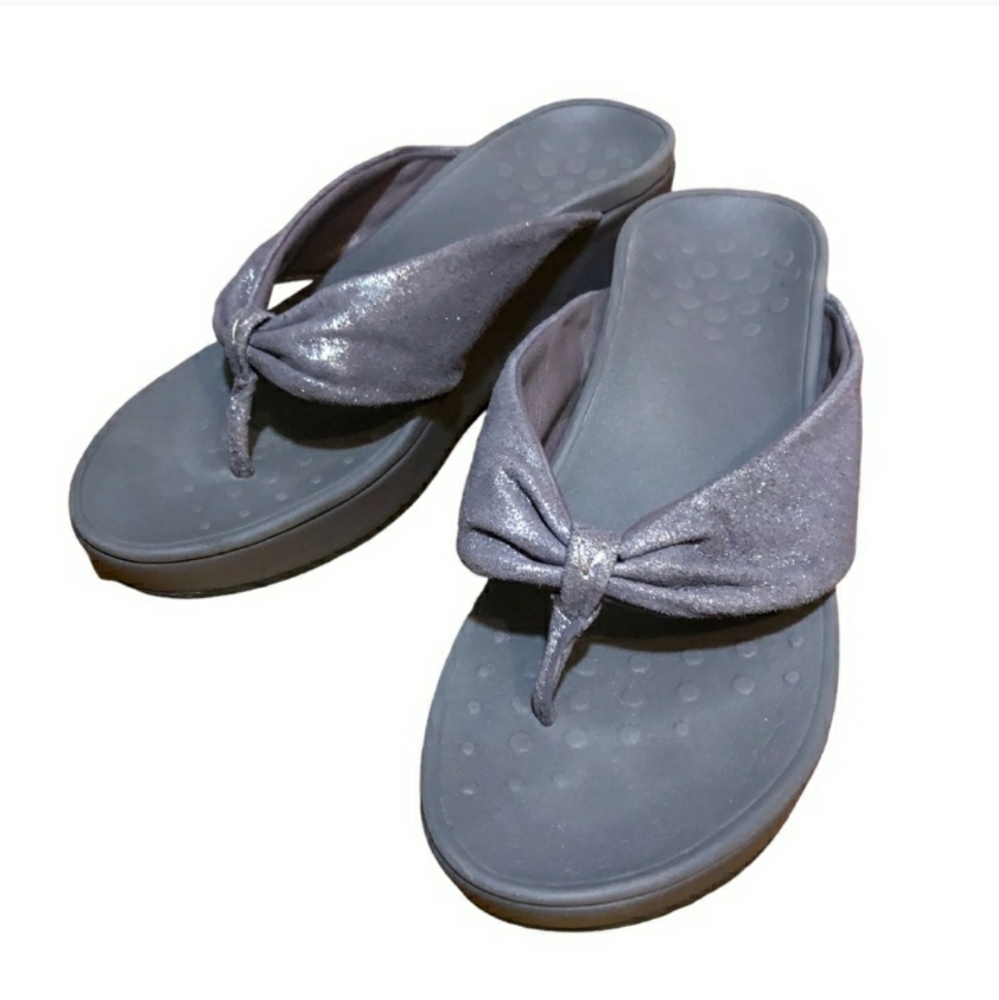 VIONIC Arabella Wedge Thong Sandal NWOT!